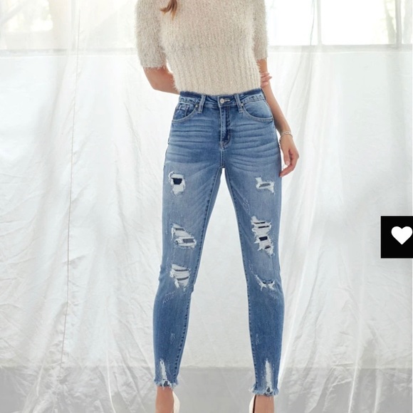 KanCan Denim - Destroyed Denim Jeans